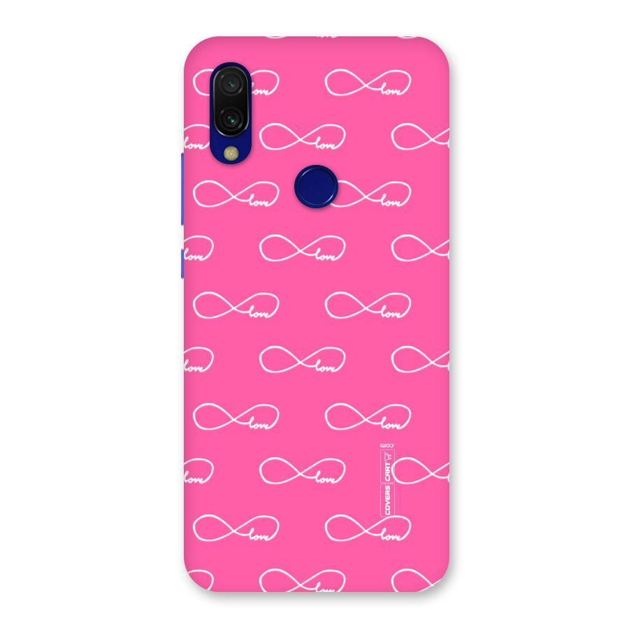 Infinity Love Back Case for Redmi 7