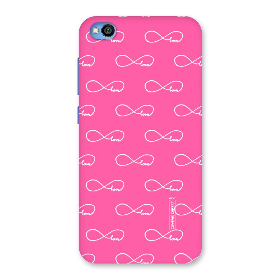 Infinity Love Back Case for Redmi Go