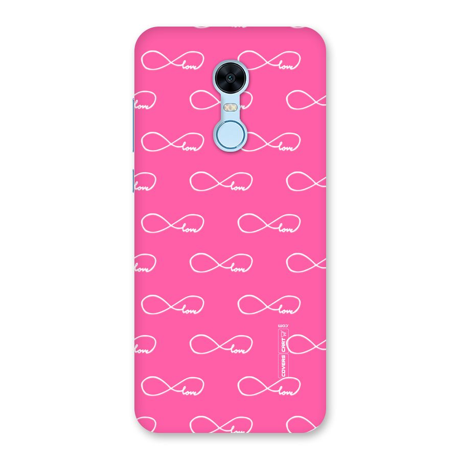 Infinity Love Back Case for Redmi Note 5