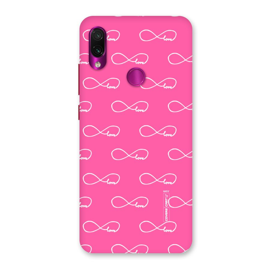 Infinity Love Back Case for Redmi Note 7 Pro