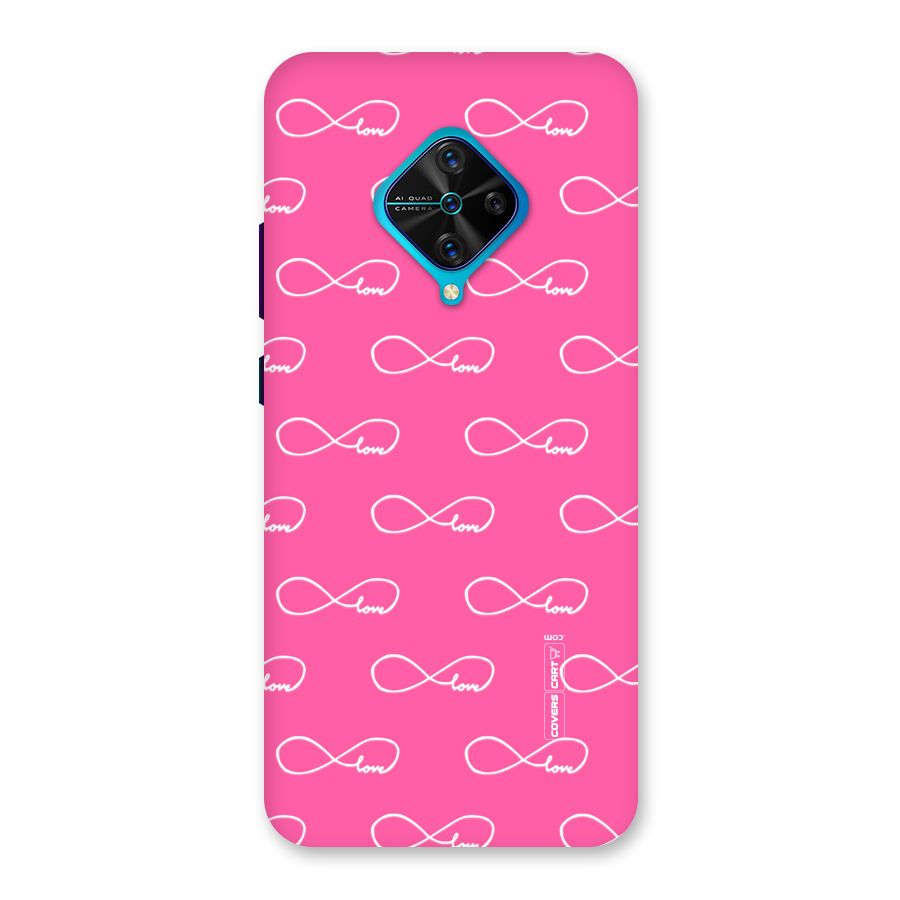 Infinity Love Back Case for Vivo S1 Pro