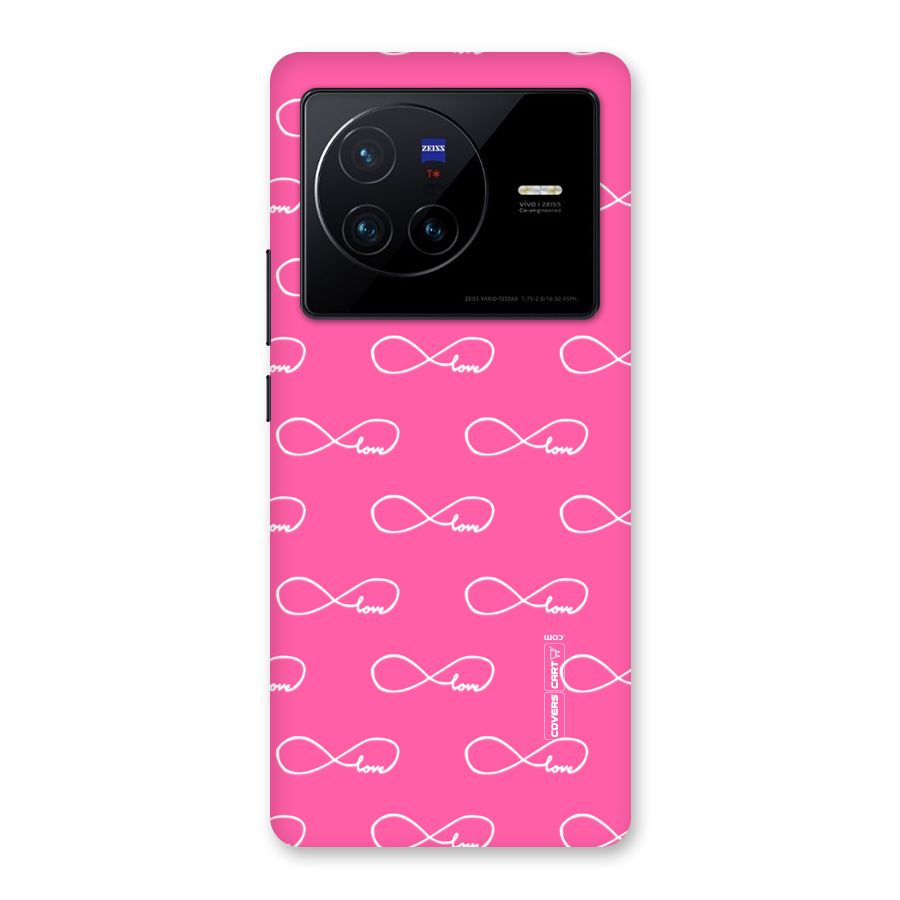 Infinity Love Back Case for Vivo X80