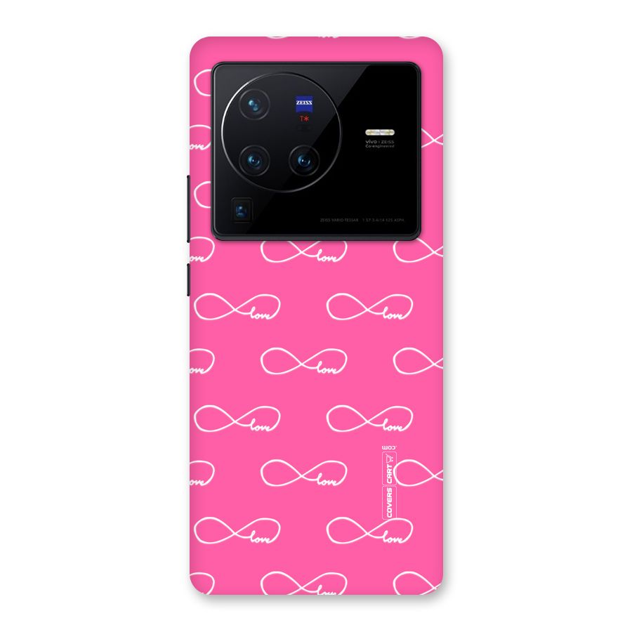 Infinity Love Back Case for Vivo X80 Pro