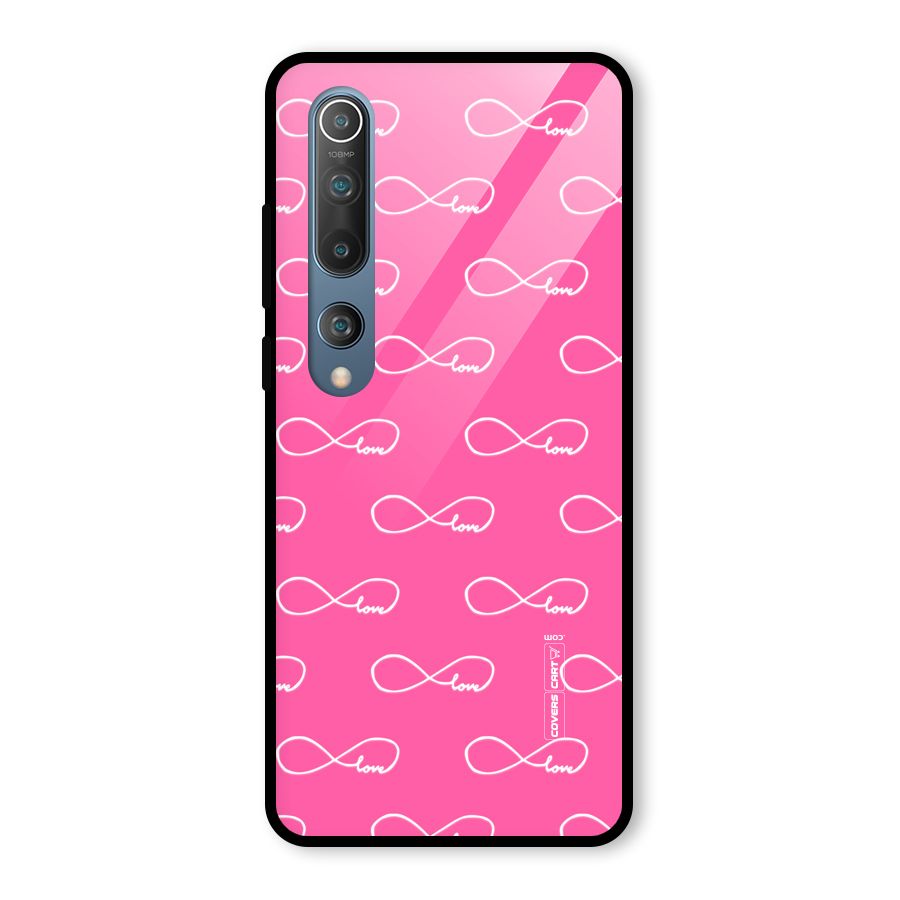 Infinity Love Glass Back Case for Mi 10
