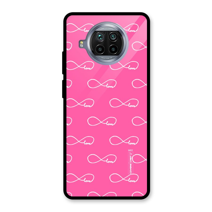 Infinity Love Glass Back Case for Mi 10i