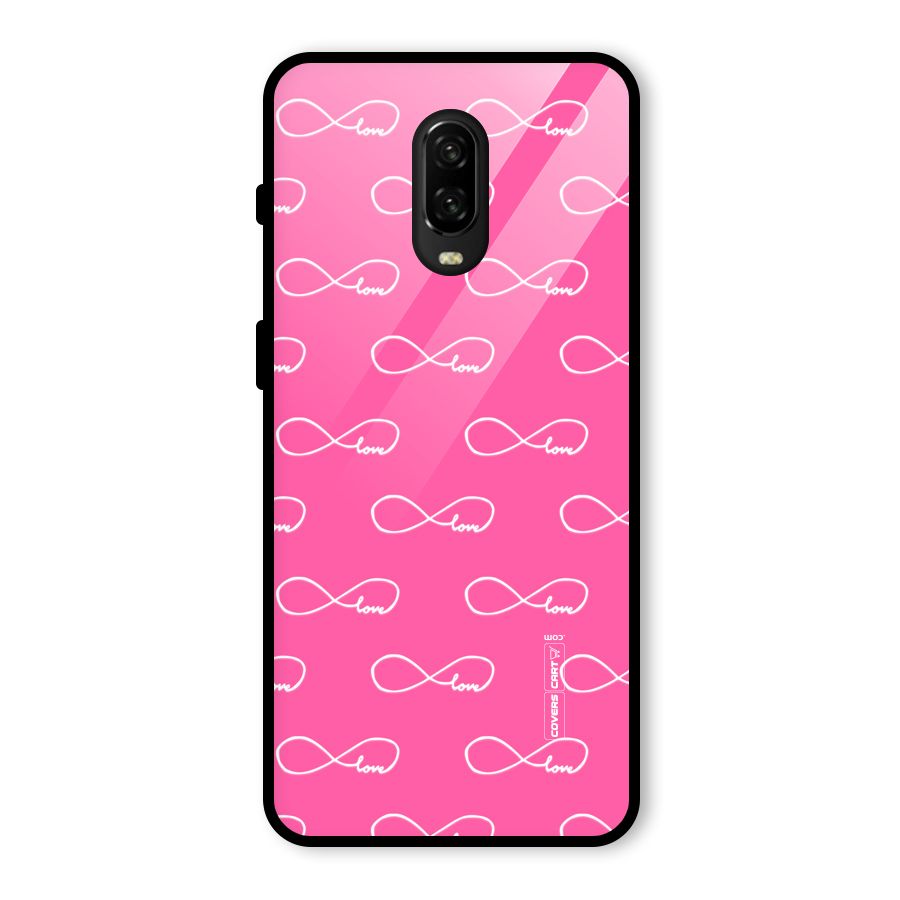 Infinity Love Glass Back Case for OnePlus 6T