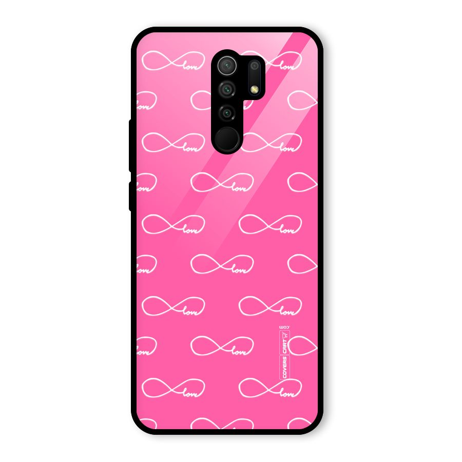 Infinity Love Glass Back Case for Poco M2