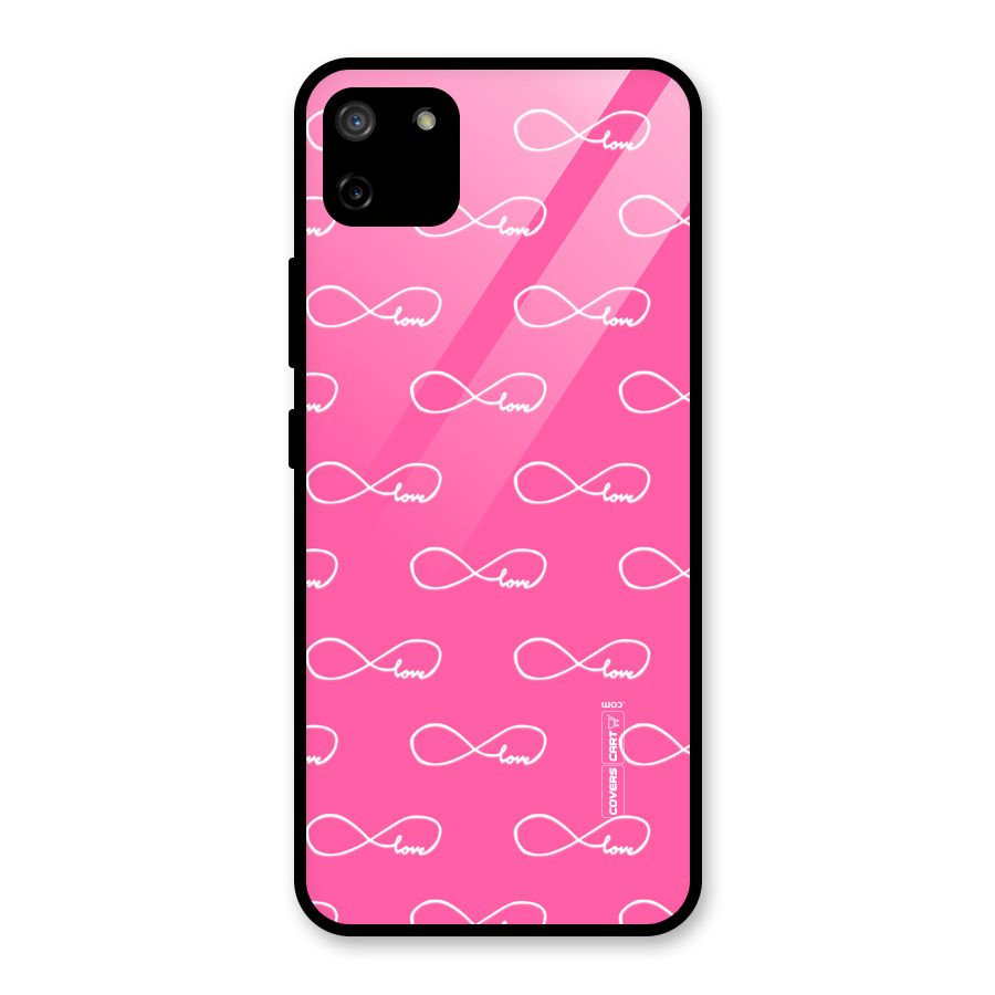 Infinity Love Glass Back Case for Realme C11