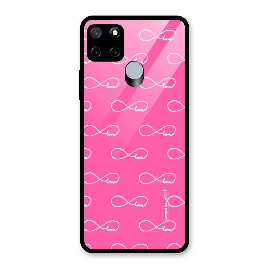 Infinity Love Glass Back Case for Realme Narzo 20