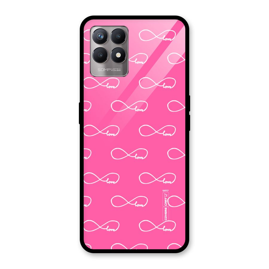 Infinity Love Glass Back Case for Realme Narzo 50