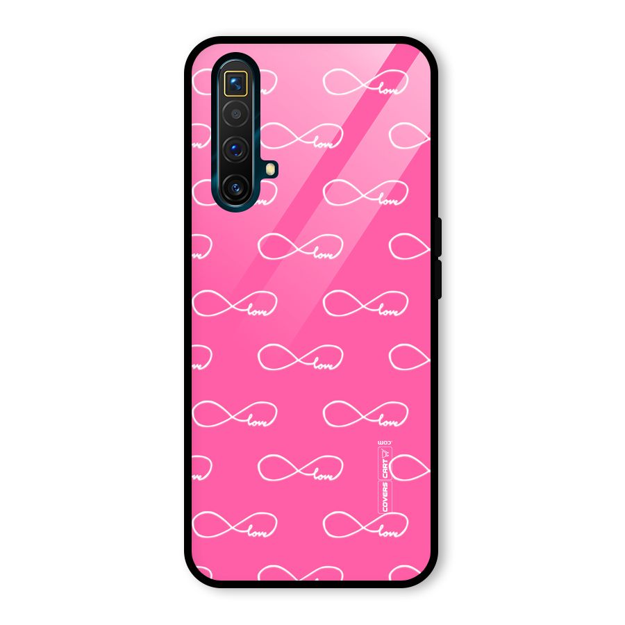Infinity Love Glass Back Case for Realme X3