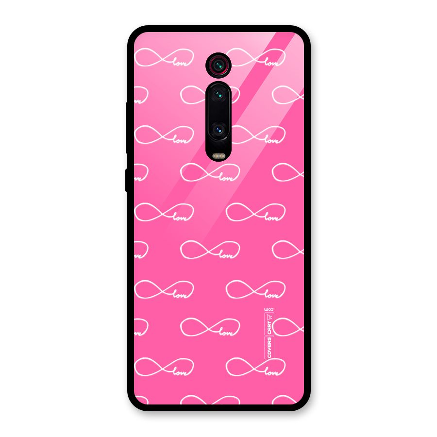 Infinity Love Glass Back Case for Redmi K20