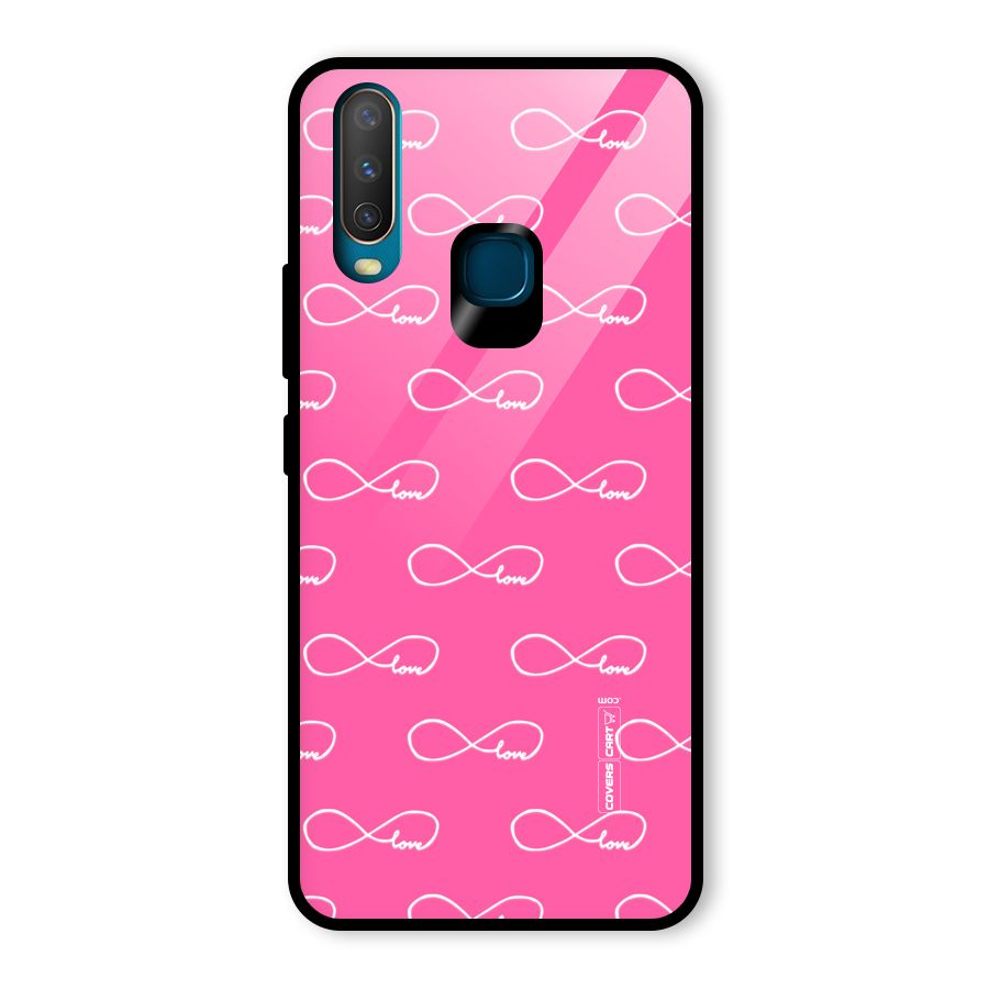 Infinity Love Glass Back Case for Vivo U10