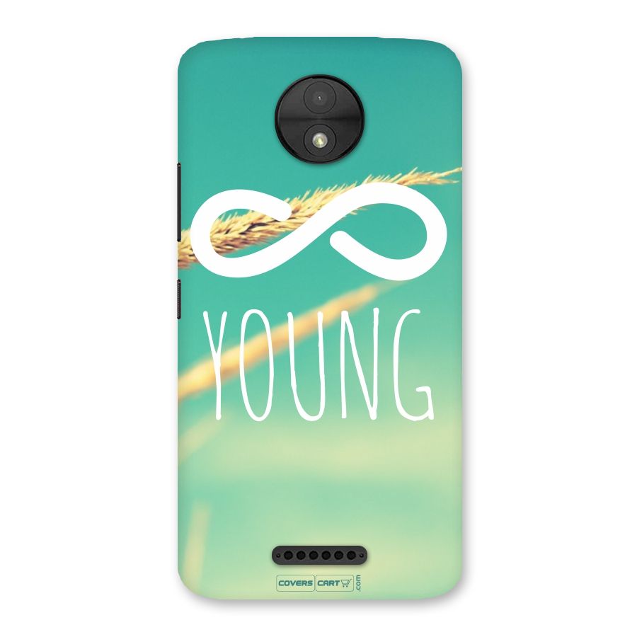 Infinity Young Back Case for Moto C