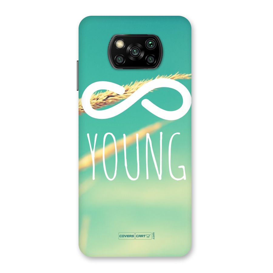 Infinity Young Back Case for Poco X3