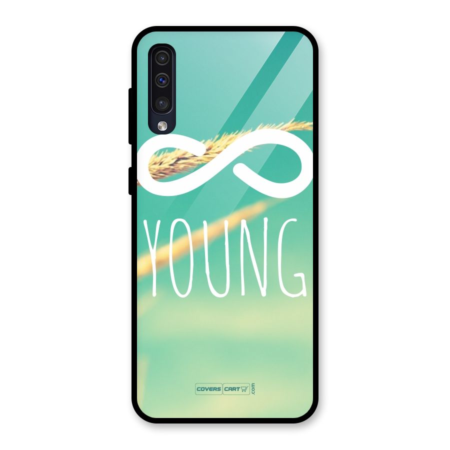 Infinity Young Glass Back Case for Galaxy A50