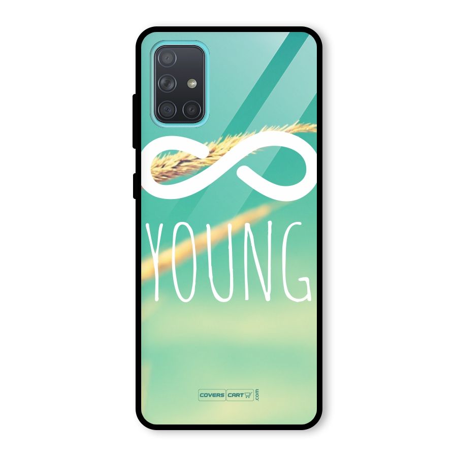 Infinity Young Glass Back Case for Galaxy A71