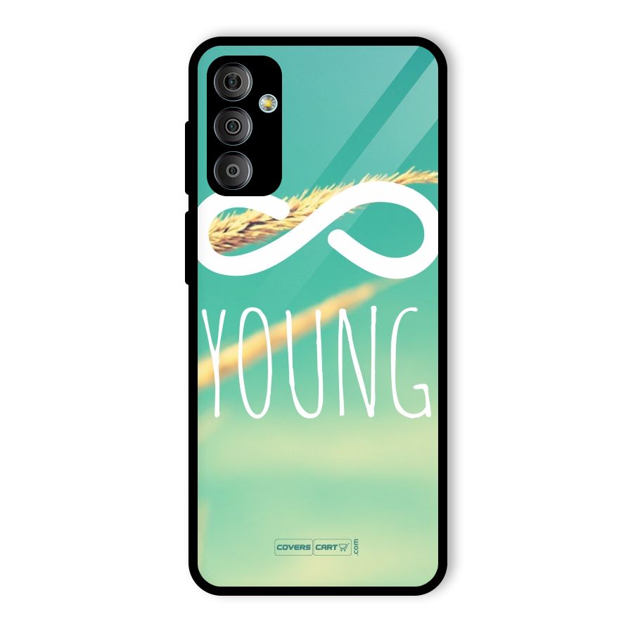 Infinity Young Glass Back Case for Galaxy F23