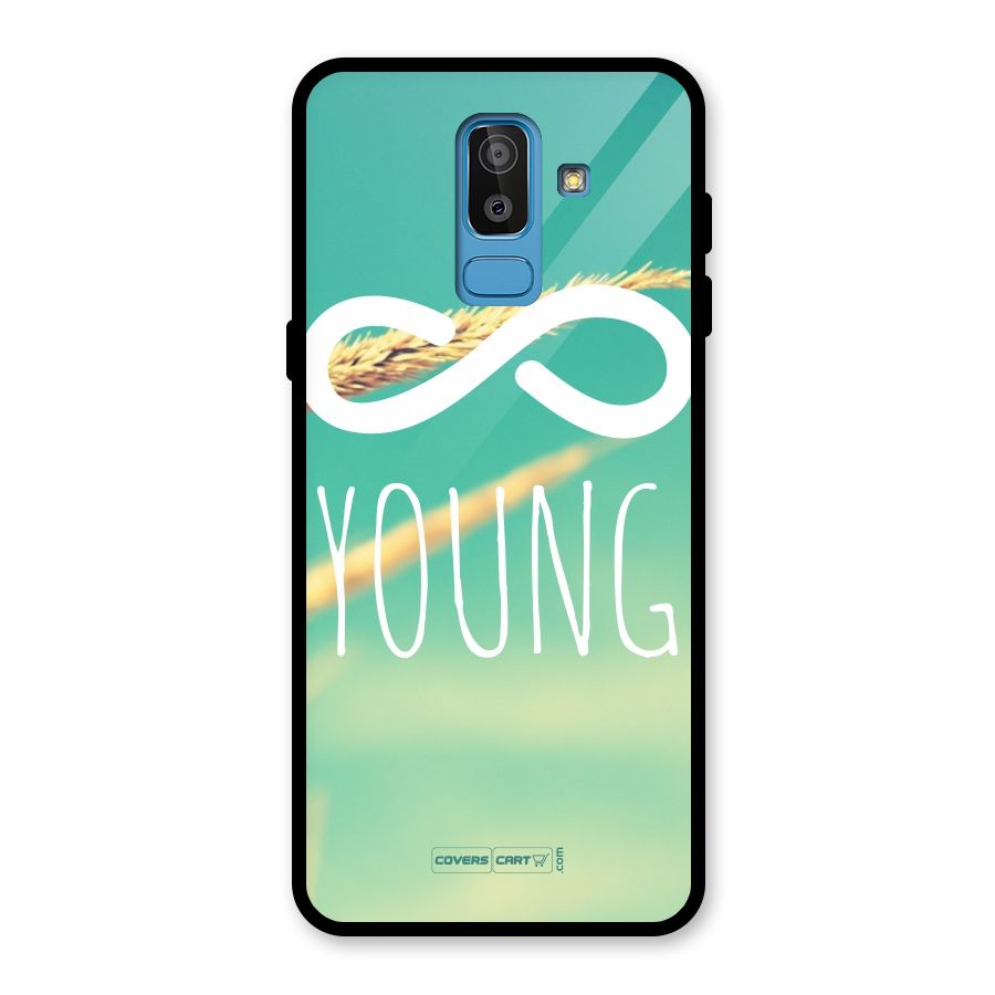 Infinity Young Glass Back Case for Galaxy J8