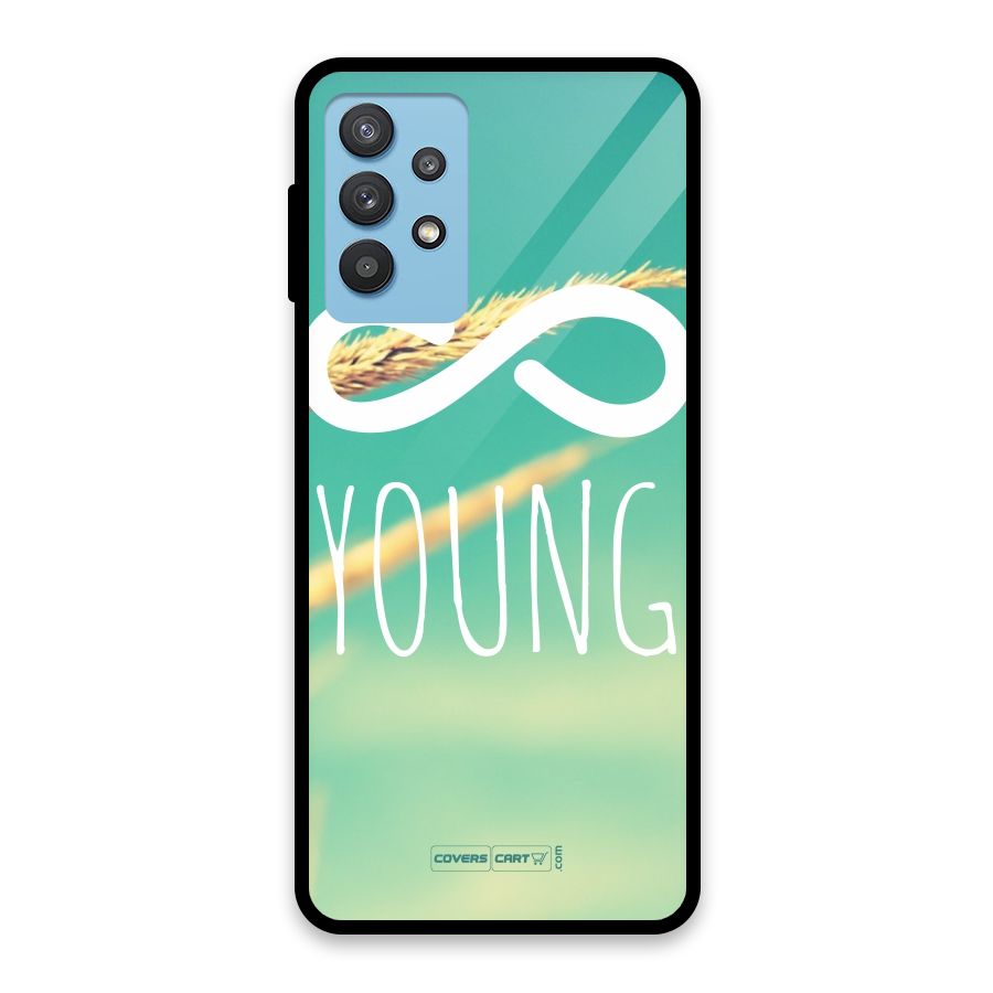 Infinity Young Glass Back Case for Galaxy M32 5G