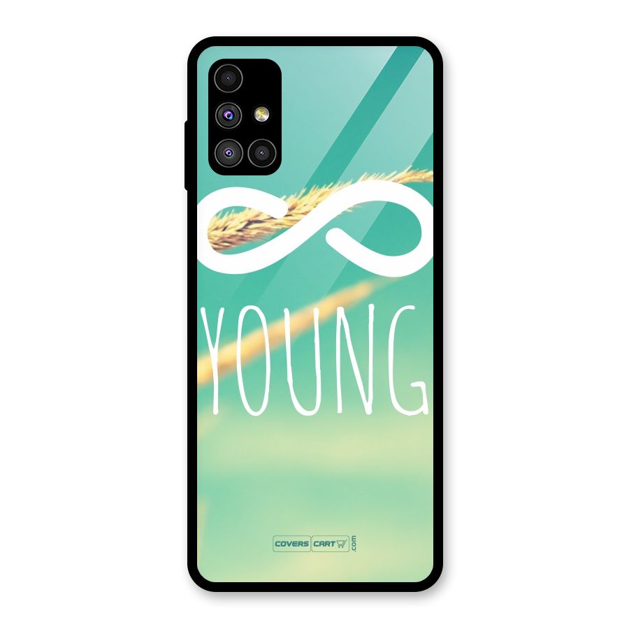 Infinity Young Glass Back Case for Galaxy M51