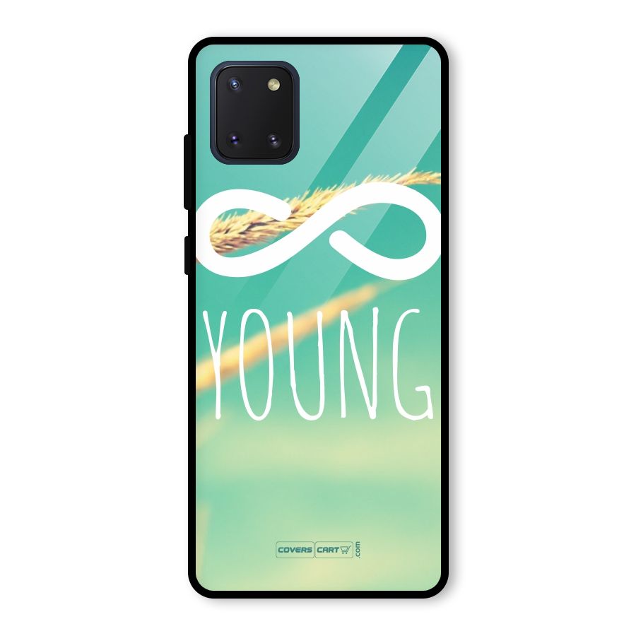 Infinity Young Glass Back Case for Galaxy Note 10 Lite