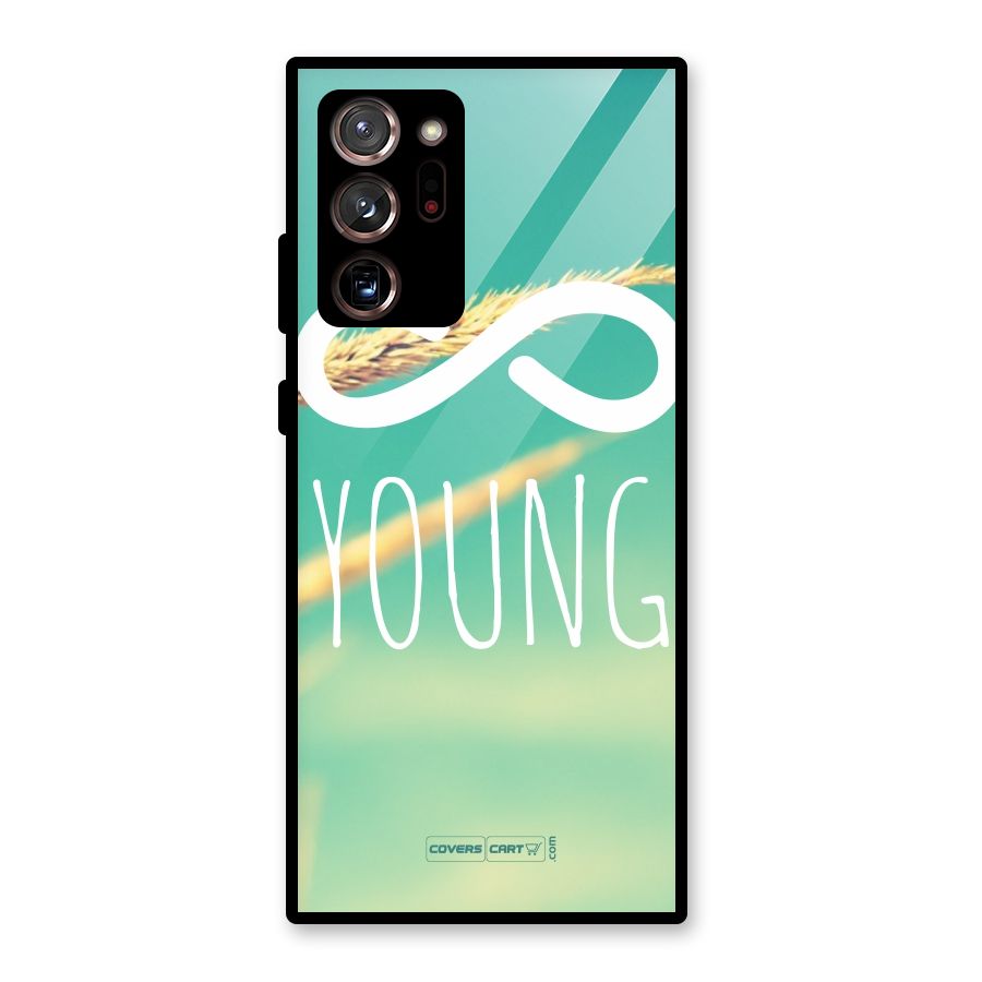 Infinity Young Glass Back Case for Galaxy Note 20 Ultra