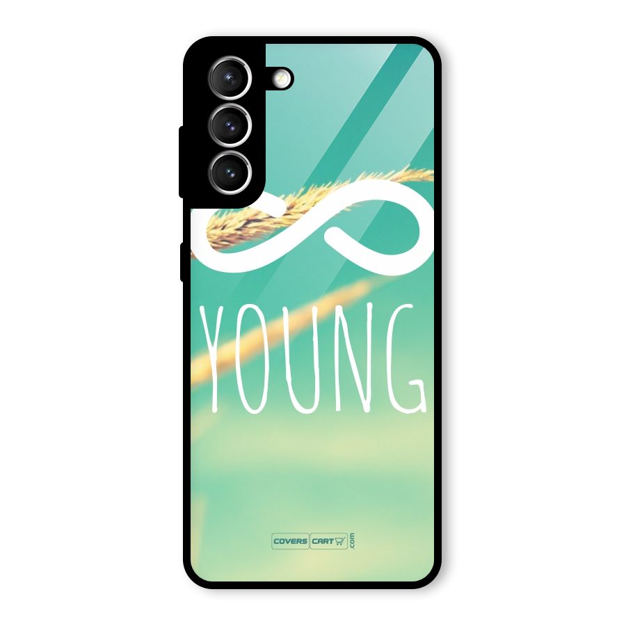 Infinity Young Glass Back Case for Galaxy S21 5G
