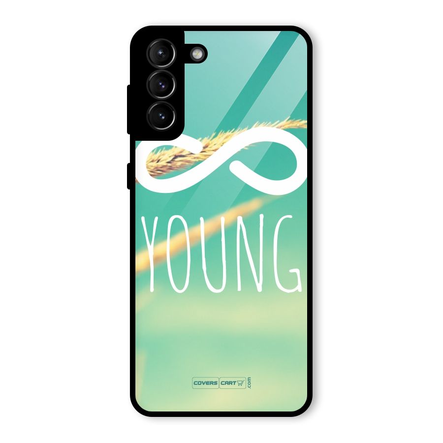 Infinity Young Glass Back Case for Galaxy S21 Plus