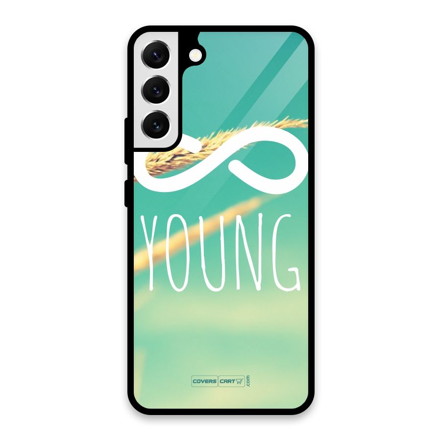 Infinity Young Glass Back Case for Galaxy S22 Plus 5G