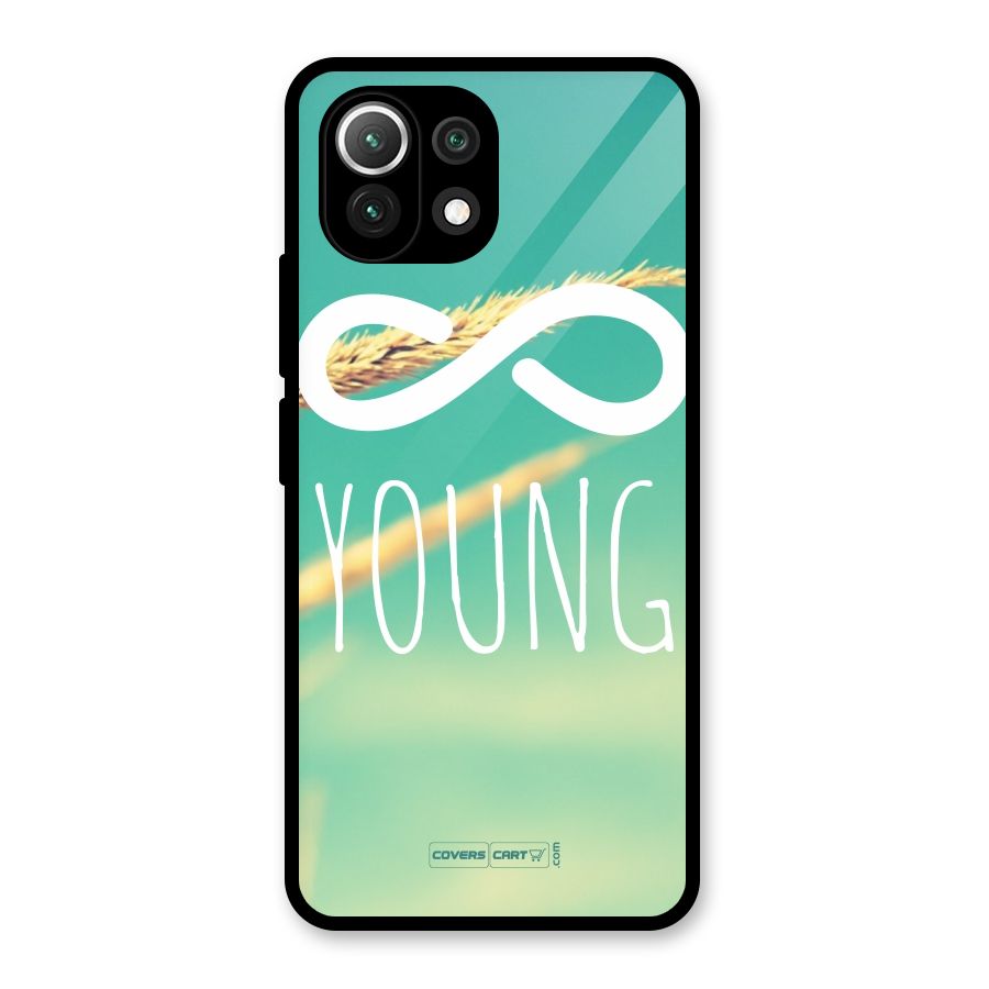 Infinity Young Glass Back Case for Mi 11 Lite