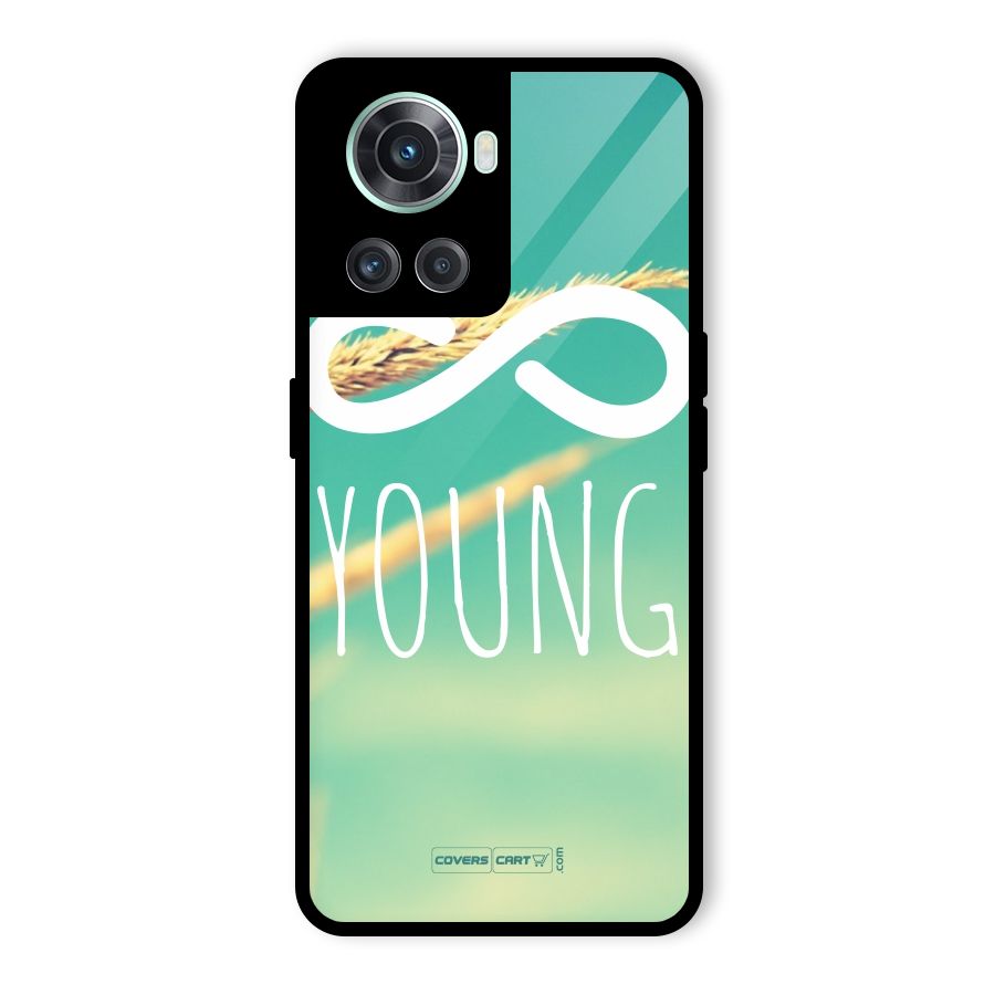 Infinity Young Glass Back Case for OnePlus 10R