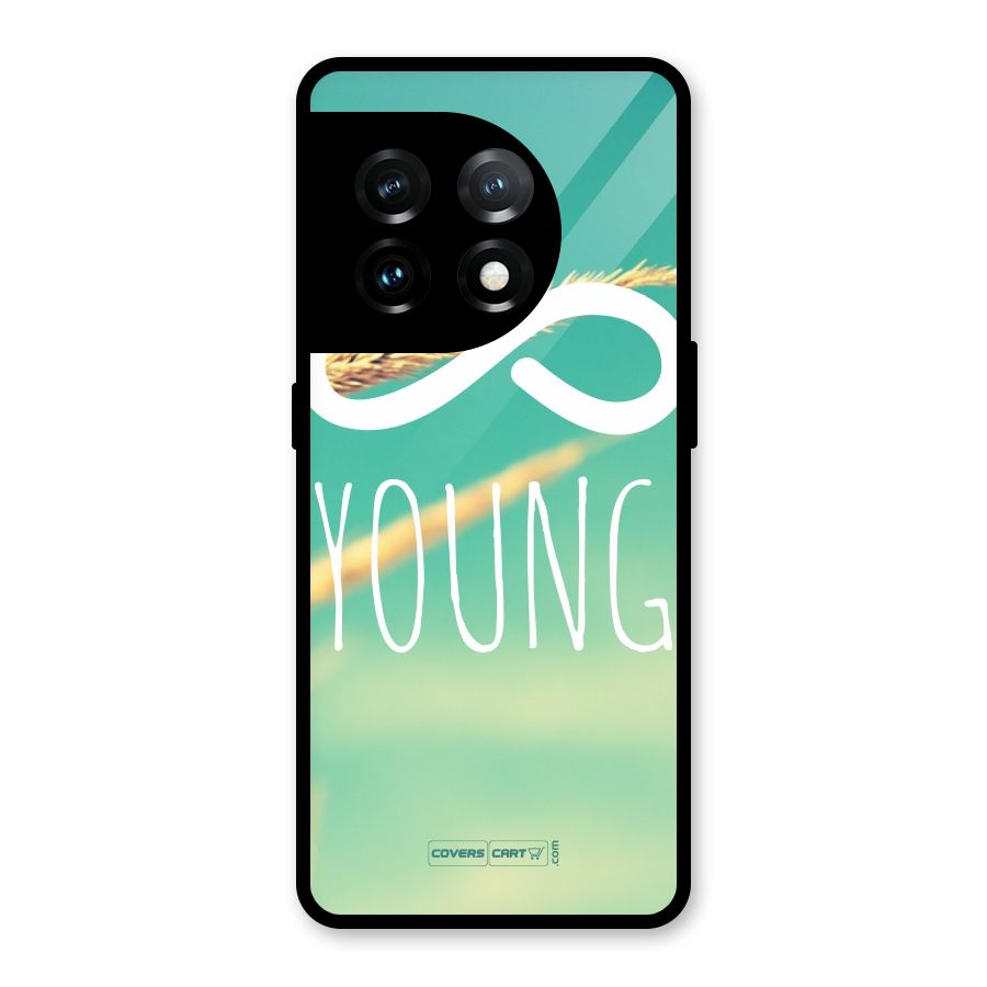 Infinity Young Glass Back Case for OnePlus 11