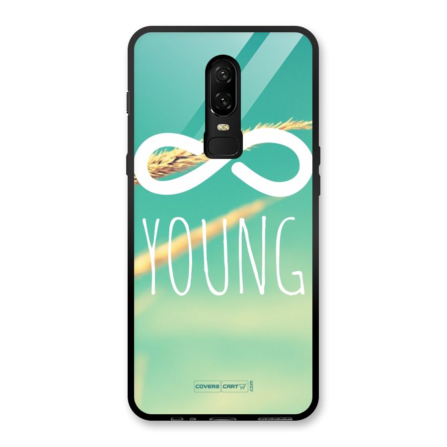 Infinity Young Glass Back Case for OnePlus 6