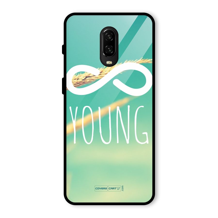 Infinity Young Glass Back Case for OnePlus 6T