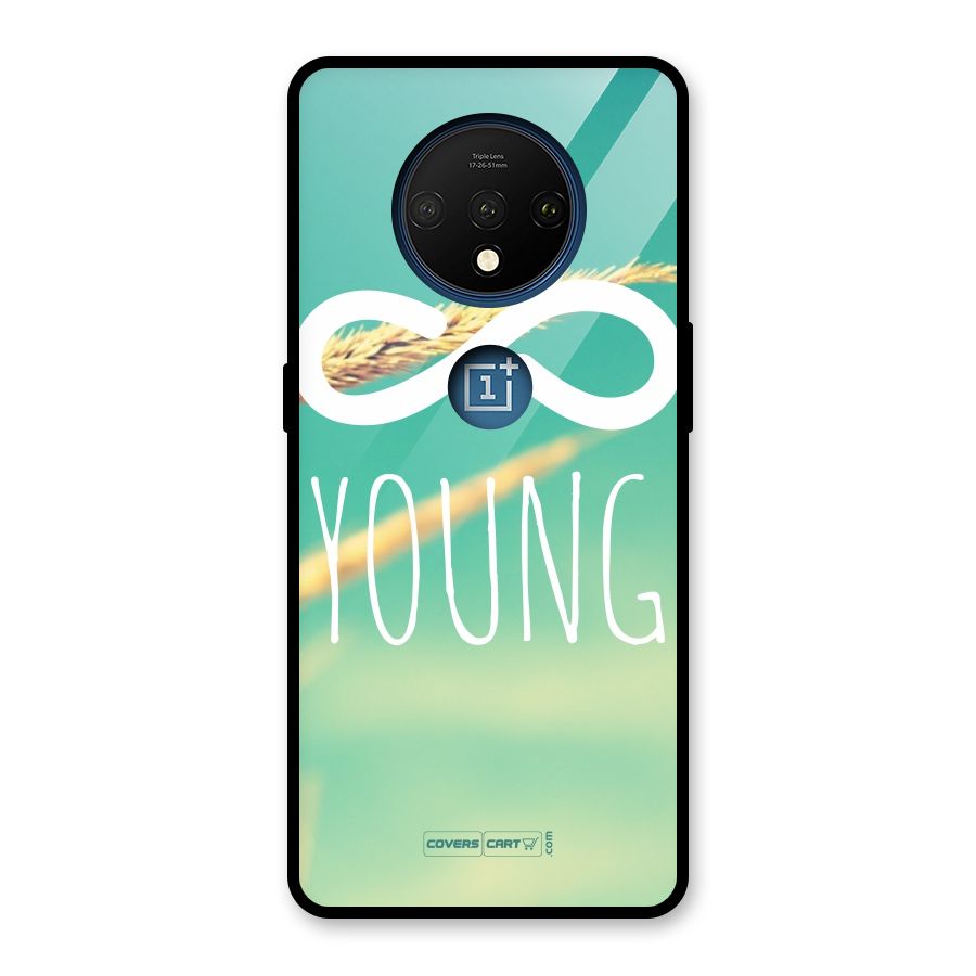 Infinity Young Glass Back Case for OnePlus 7T