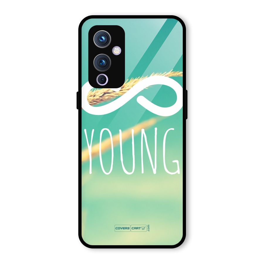 Infinity Young Glass Back Case for OnePlus 9