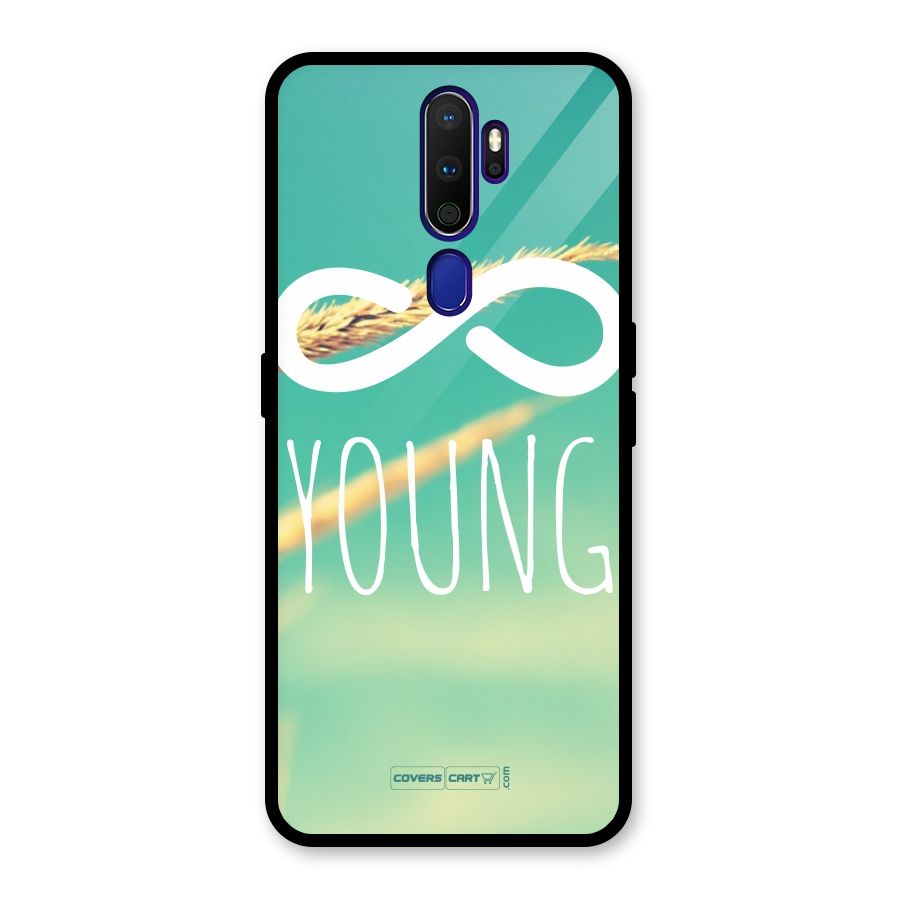 Infinity Young Glass Back Case for Oppo A9 (2020)