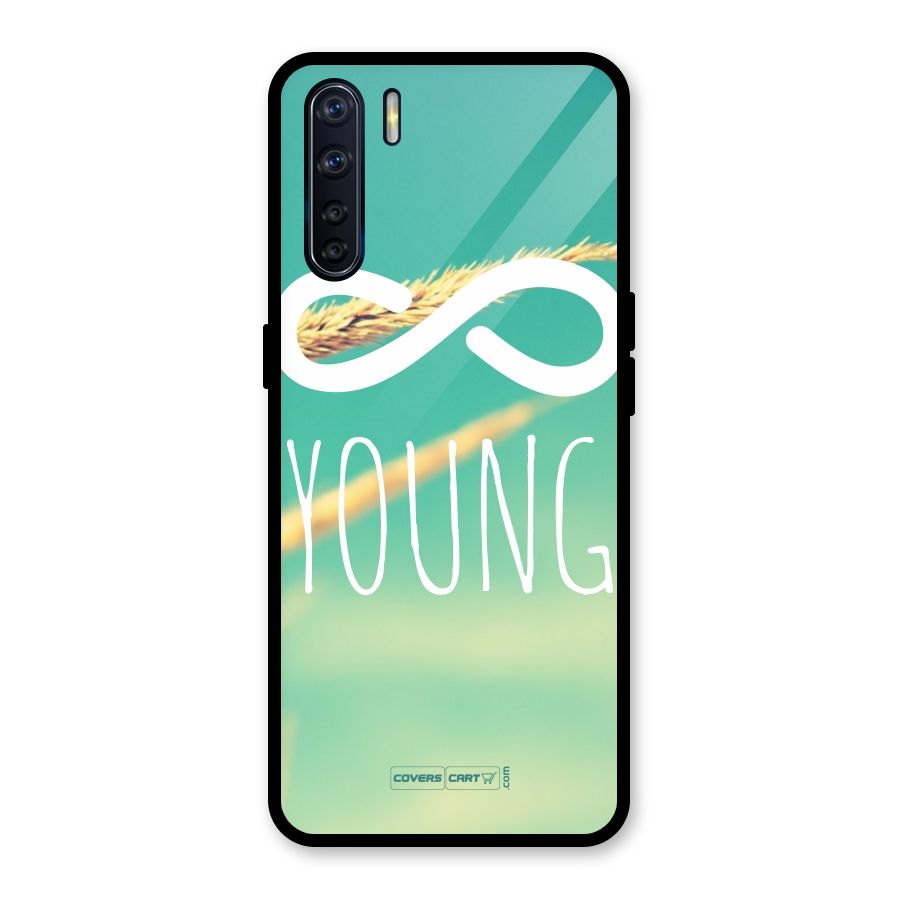 Infinity Young Glass Back Case for Oppo F15