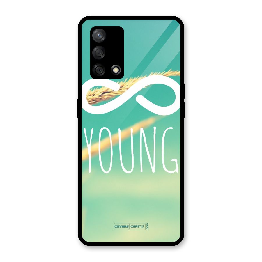Infinity Young Glass Back Case for Oppo F19