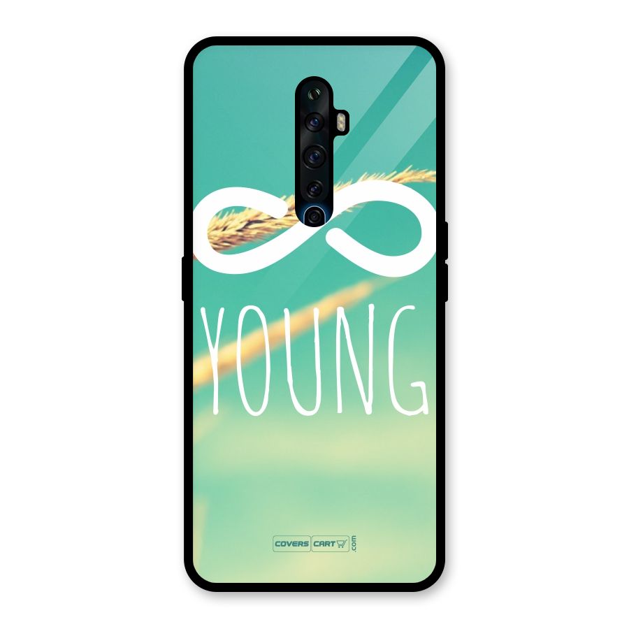 Infinity Young Glass Back Case for Oppo Reno2 F