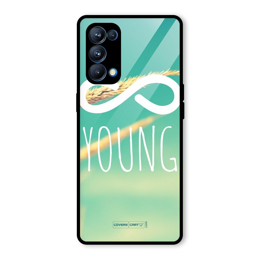 Infinity Young Glass Back Case for Oppo Reno5 Pro 5G