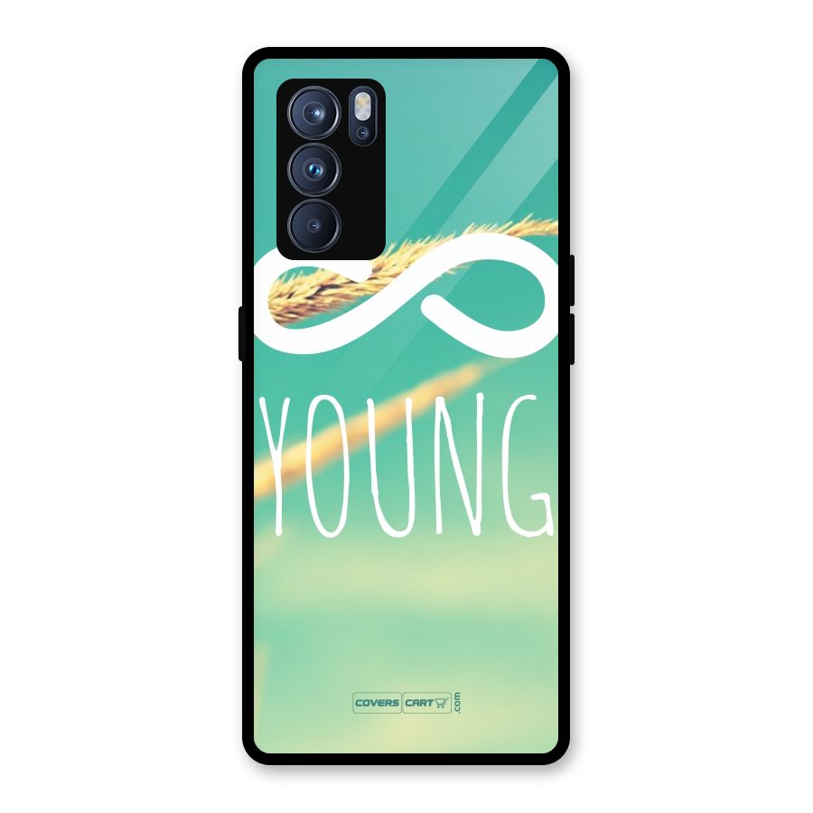 Infinity Young Glass Back Case for Oppo Reno6 Pro 5G