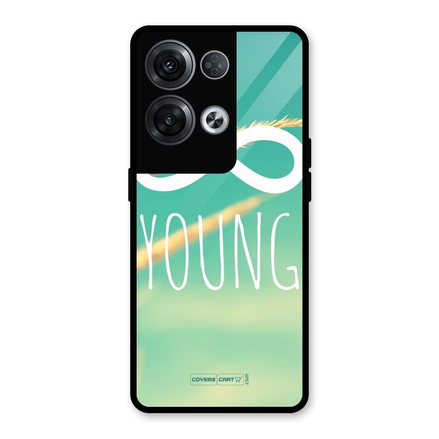 Infinity Young Glass Back Case for Oppo Reno8 Pro 5G