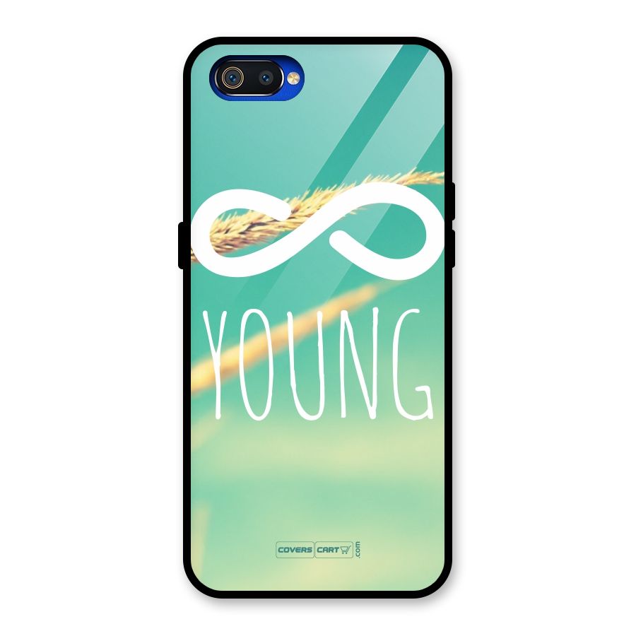 Infinity Young Glass Back Case for Realme C2