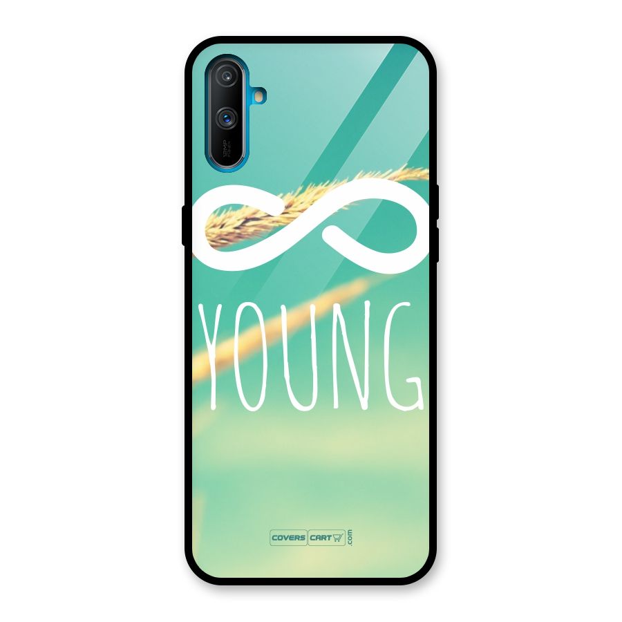 Infinity Young Glass Back Case for Realme C3