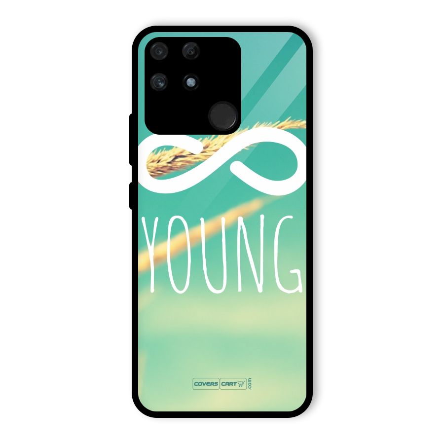 Infinity Young Glass Back Case for Realme Narzo 50A