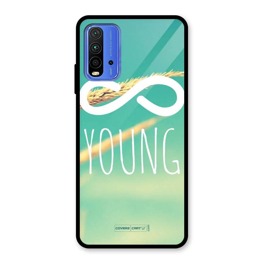 Infinity Young Glass Back Case for Redmi 9 Power