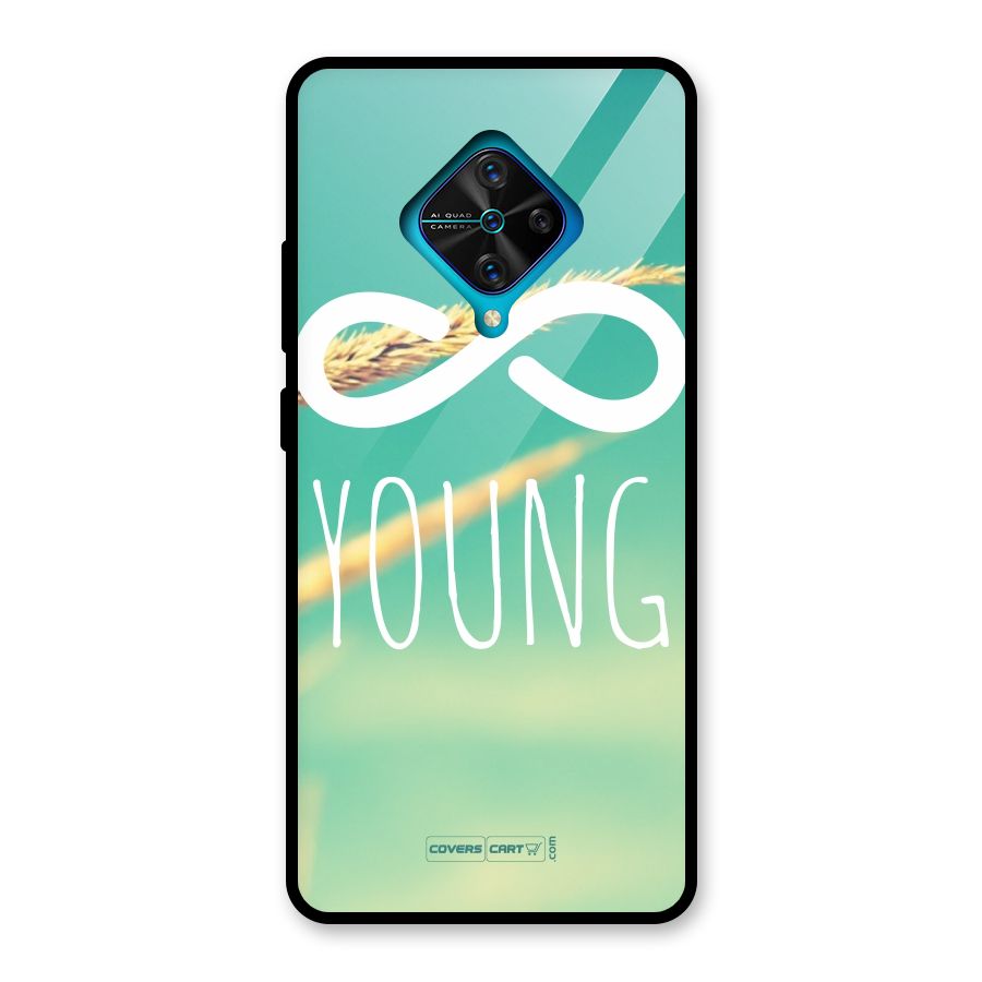 Infinity Young Glass Back Case for Vivo S1 Pro