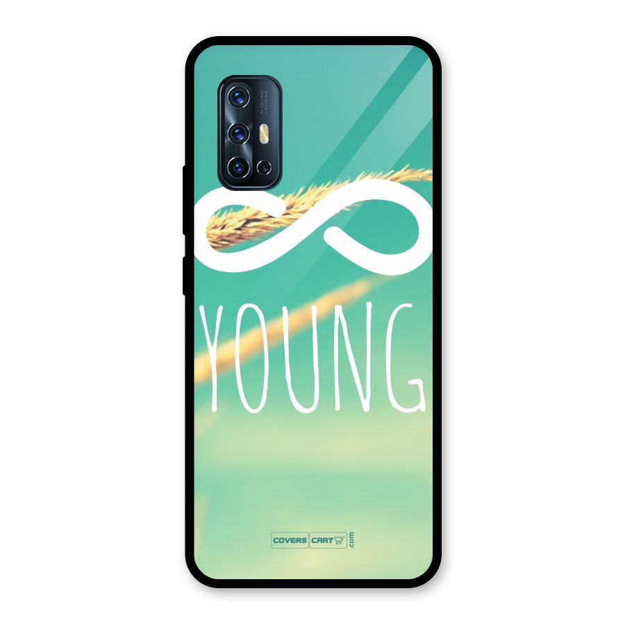 Infinity Young Glass Back Case for Vivo V17